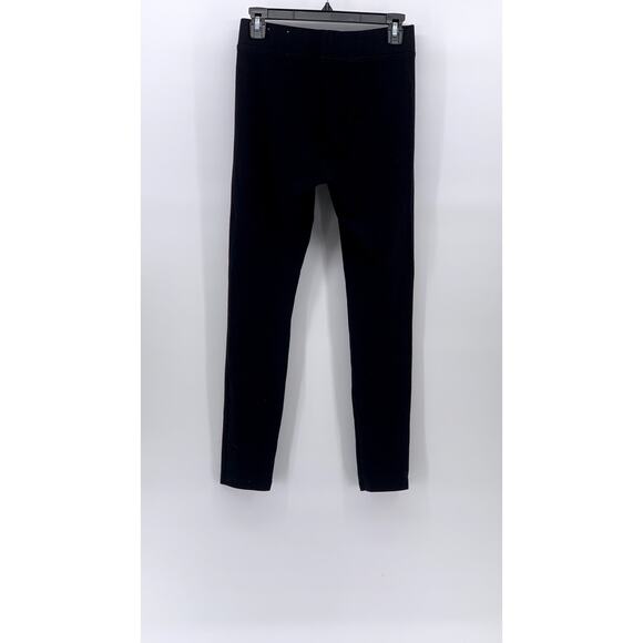 LOU & GREY FOR LOFT Women's Black Solid High-Rise Pull-On Casual Leggings SZ S - Picture 2 of 10